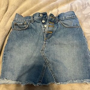 Old Navy mini jean skirt